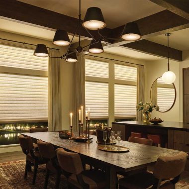 Custom Roman Shades, NorthShore Window Treatments