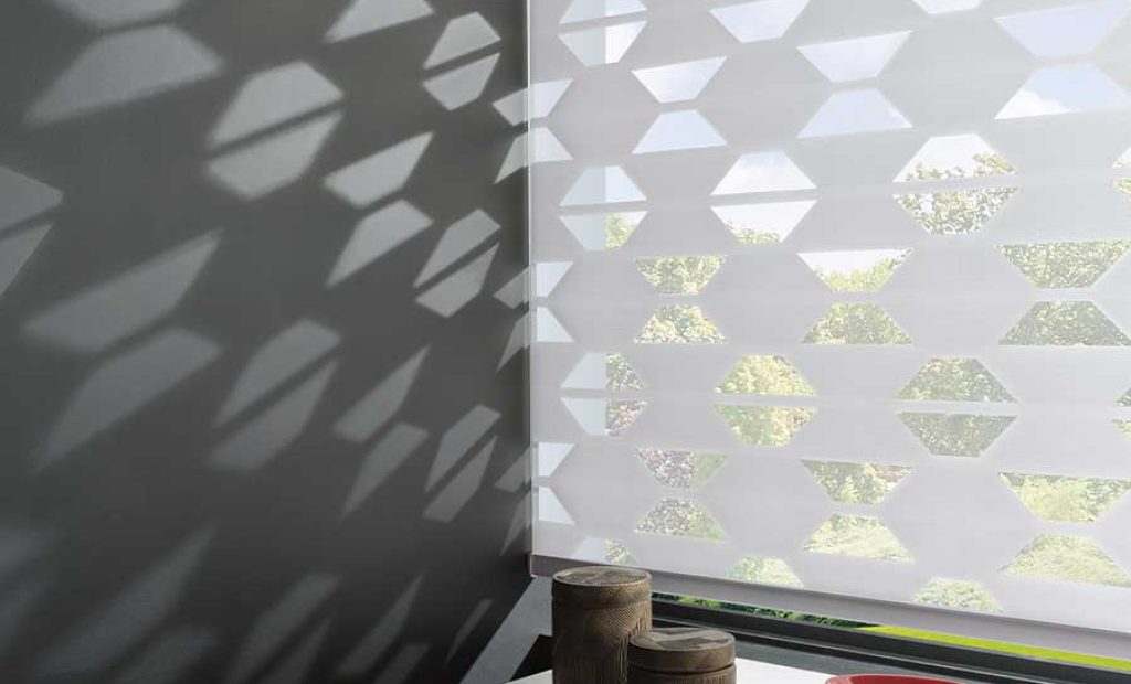 Banded shades patterns