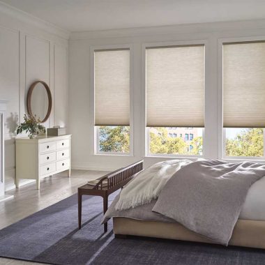 Top down bottom up shades, Honeycomb window shades, Hunter Douglas honeycomb shades, vertical cellular shades