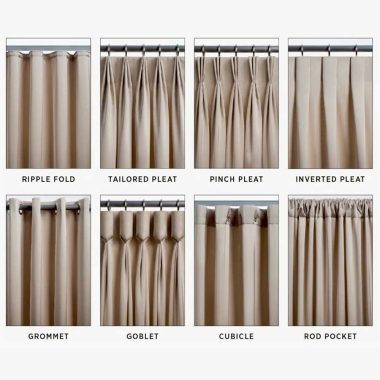 custom window drapery