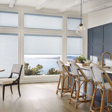 motorized curtains by NorthShore Window Treatments