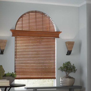 arch window blinds