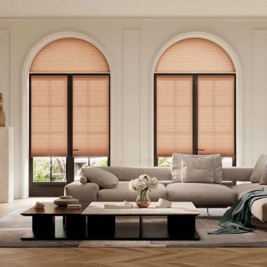 arched windows duette livingroom