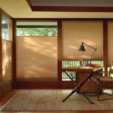 Hunter Douglas Duette®, Hunter Douglas roller shades, motorized cellular shades, motorized roman shades in Chicago and Mequon