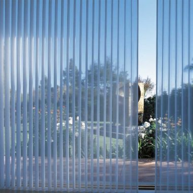 hunter douglas luminette angelica fabric detail