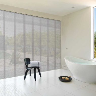 panel blinds skyline capri bathroom