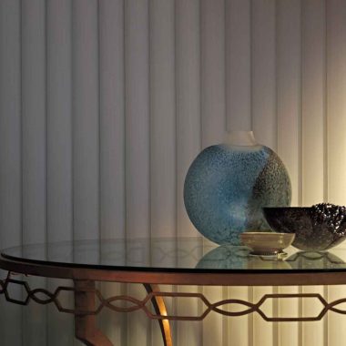 sliding glass doors stria fabric detail rd